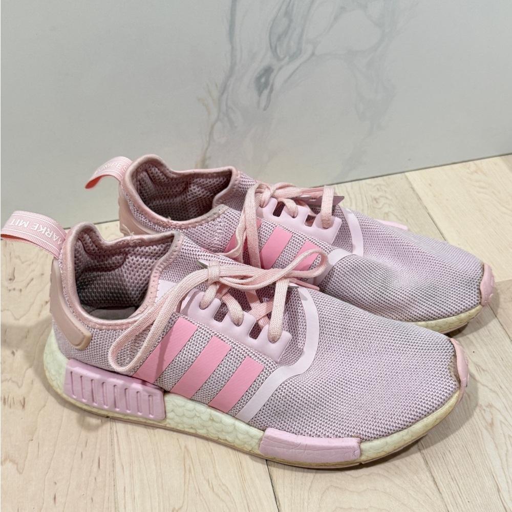 Adidas Nmd_R1 Shoes Size 7 US Clear Pink/Light Pink/Cloud White